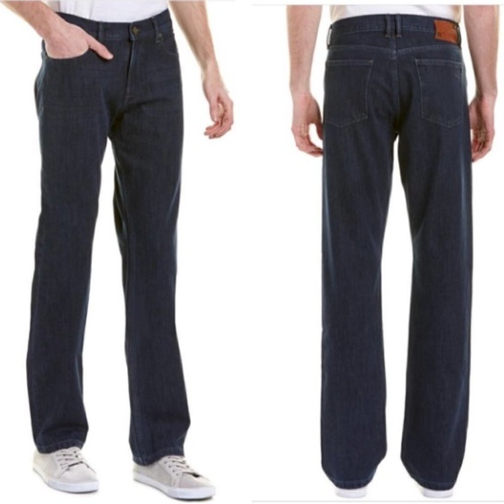 DL1961 Men's Vince Stretch Straight Leg Jean Dark-wash Blue EUC sz 29 X 34
